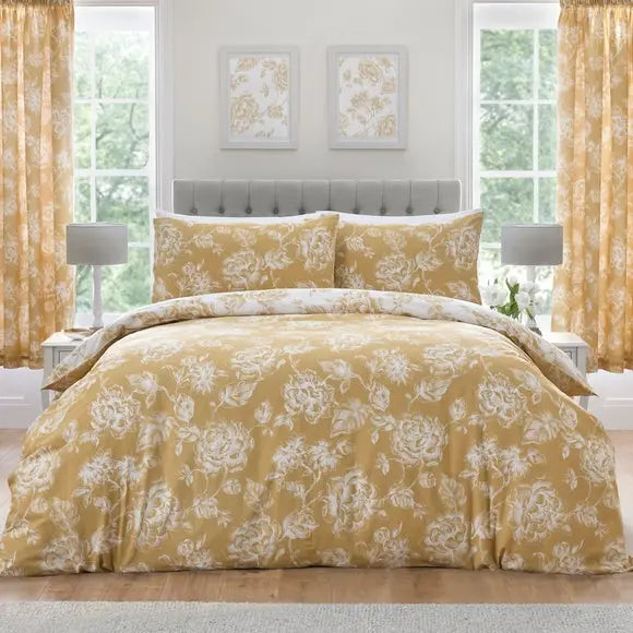 Mishka Polycotton Duvet Cover & Pillowcase Set Dunelm