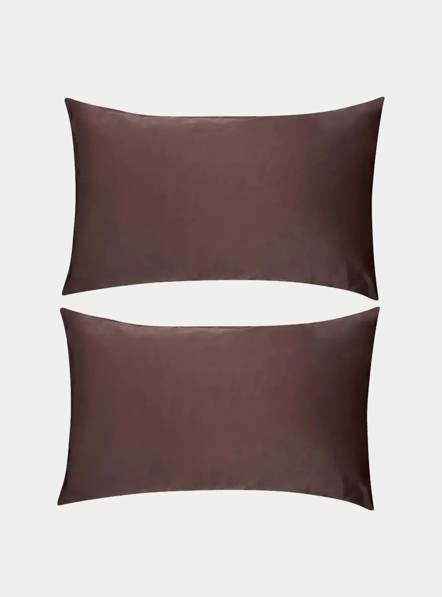 Mocha Soft Satin Pillowcase Set SMUG