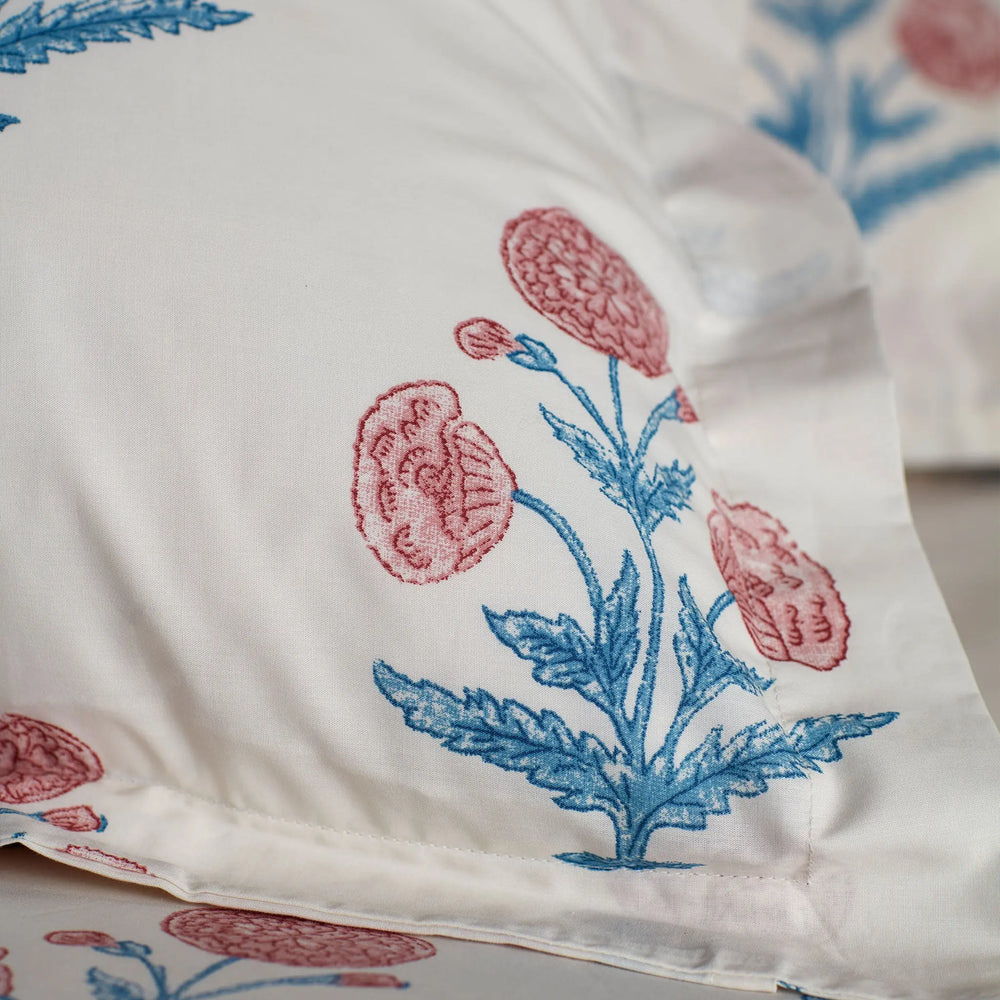 Molly Mahon Poppy 100% Cotton Duvet Cover The Secret Linen Store
