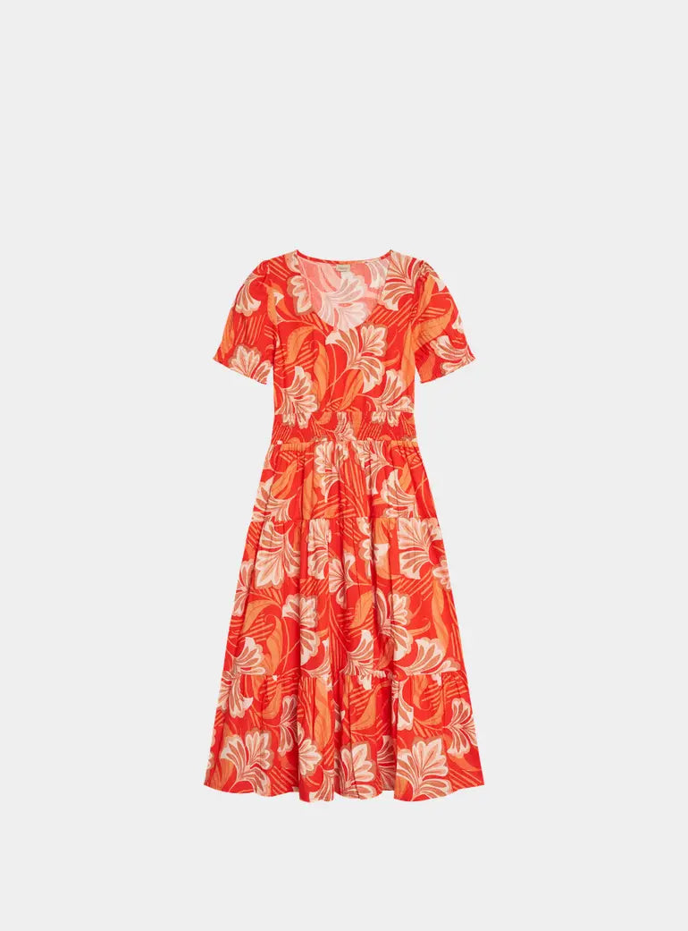 Molokai Sunset Cotton Dress inara