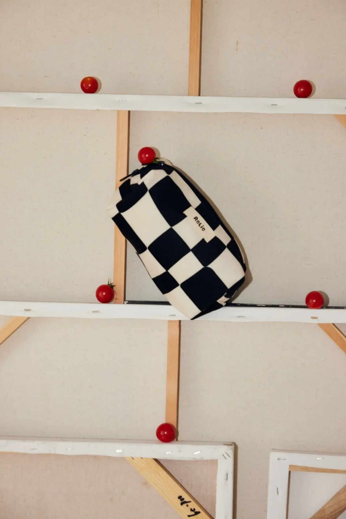 Mono Printed Wash Bag Casa Rolio