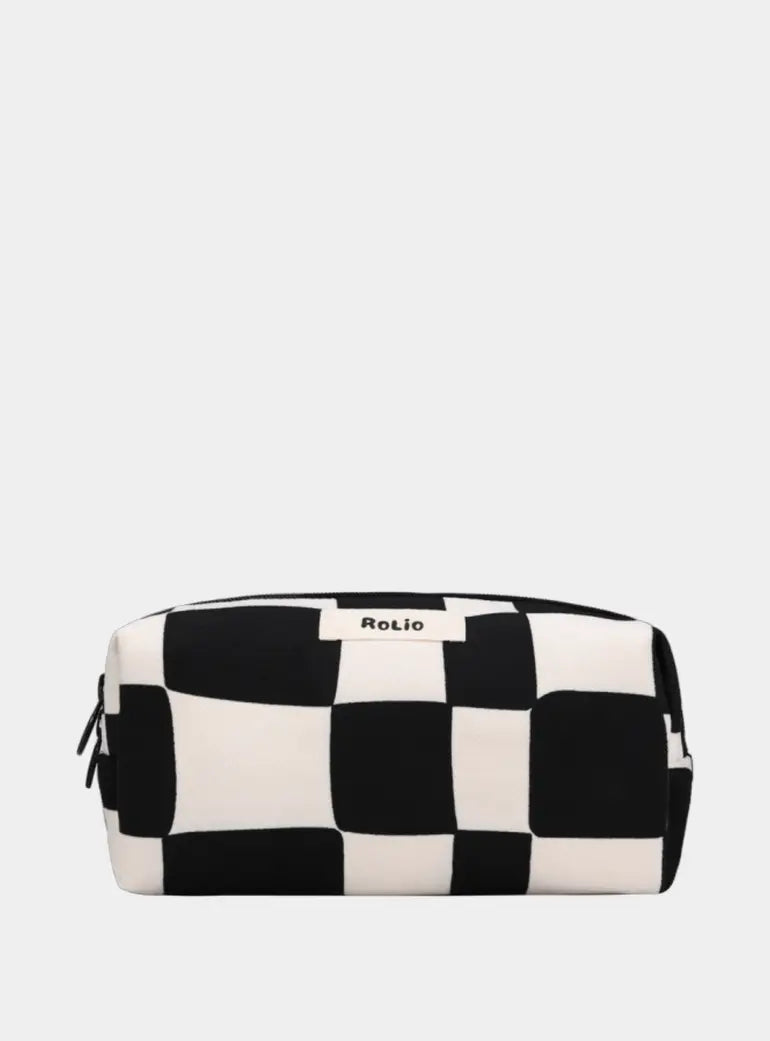 Mono Printed Wash Bag Casa Rolio