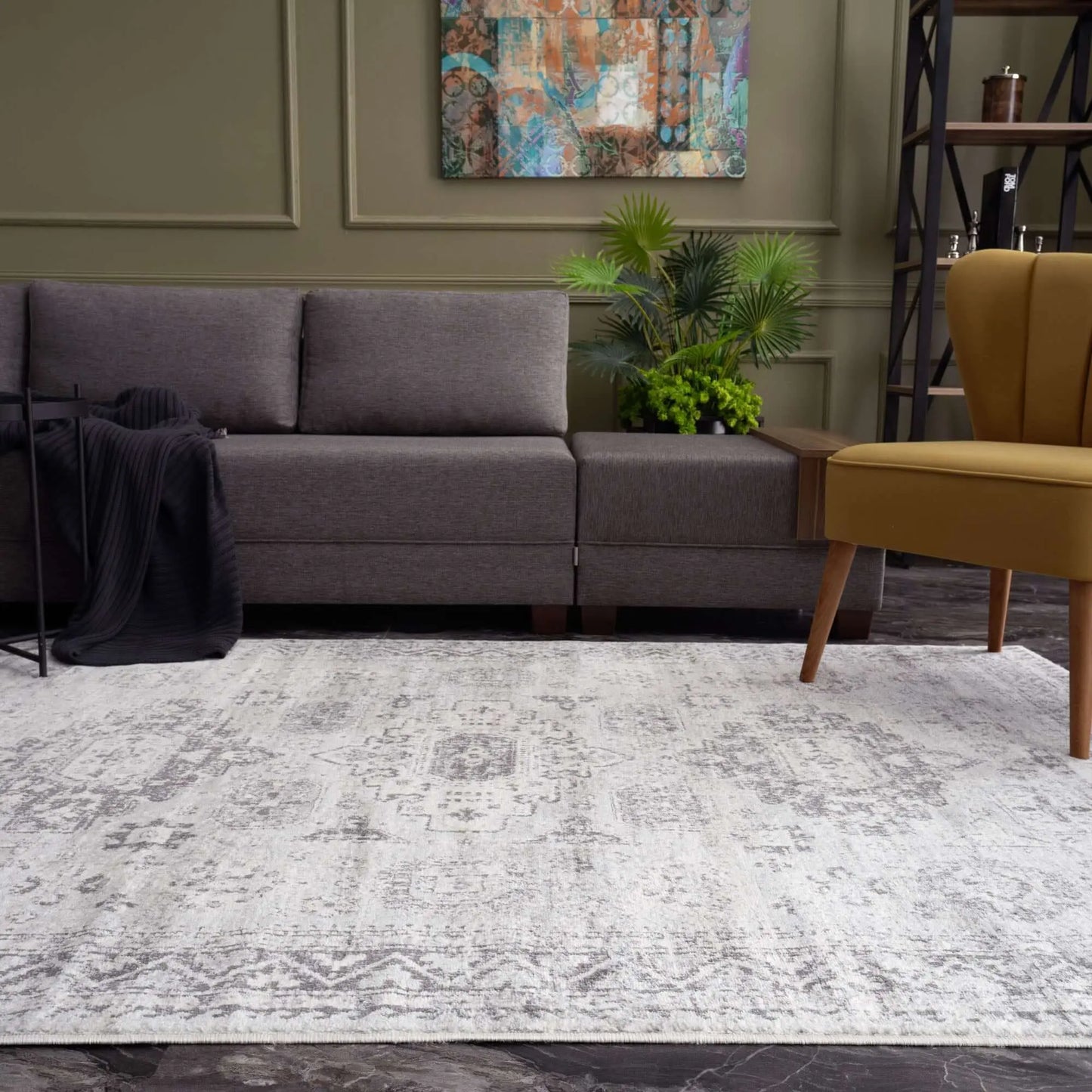 Montana Vintage Grey Rugs | 4050 The Rugs