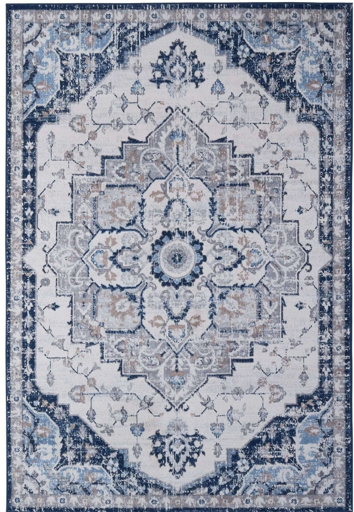 Montana Vintage Navy Rugs | 4000 The Rugs