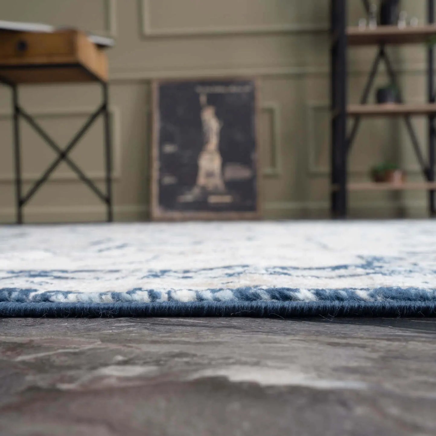 Montana Vintage Navy Rugs | 4000 The Rugs