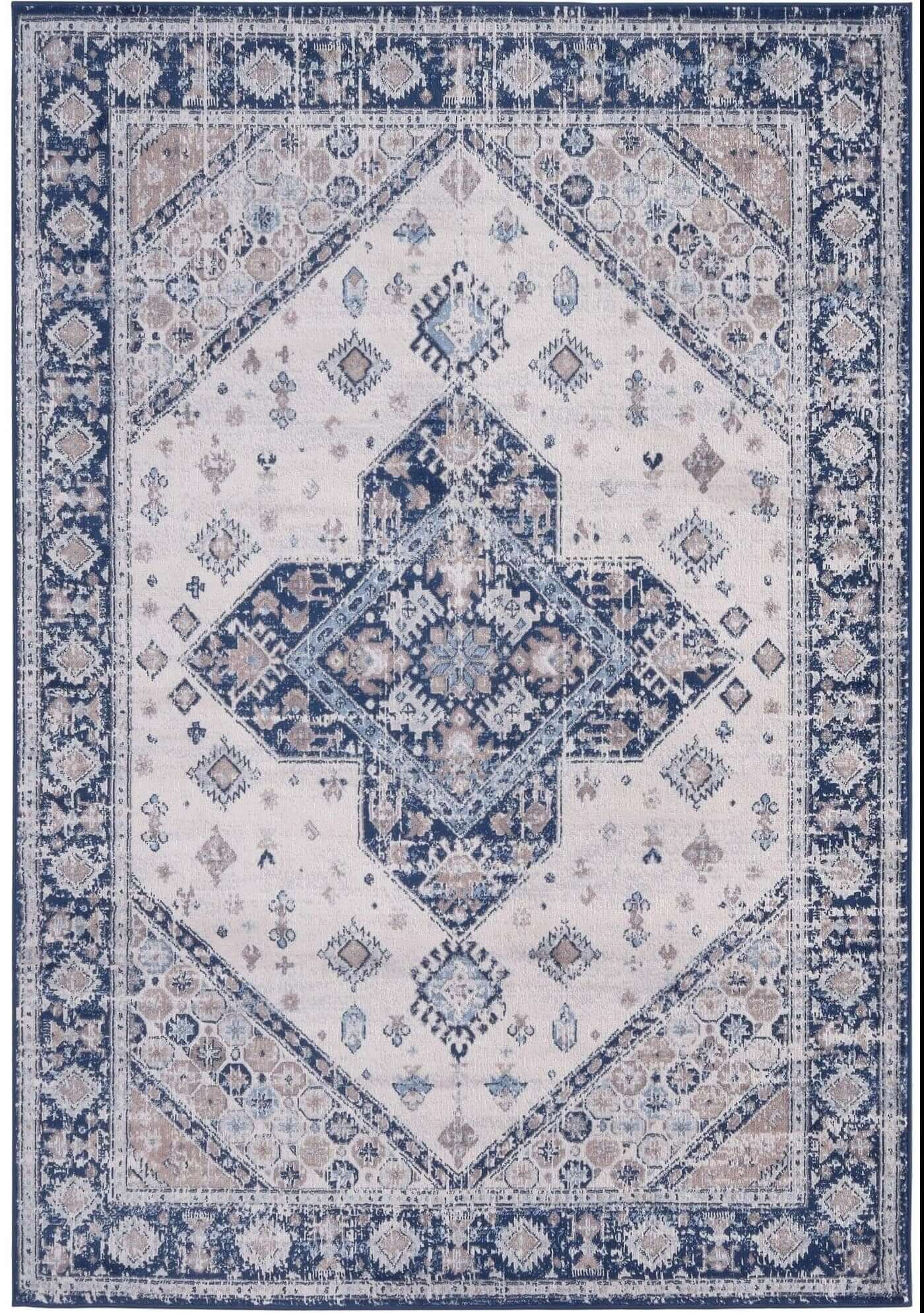 Montana Vintage Navy Rugs | 4010 The Rugs