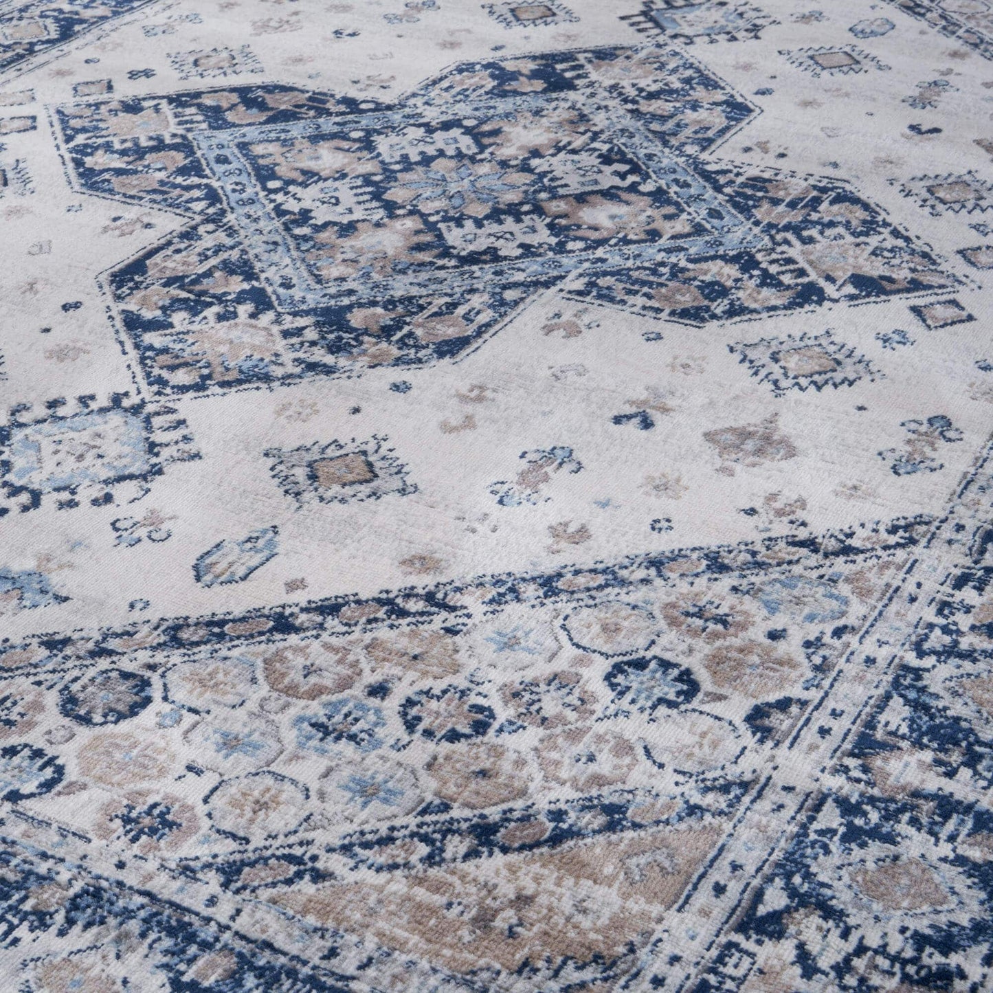 Montana Vintage Navy Rugs | 4010 The Rugs