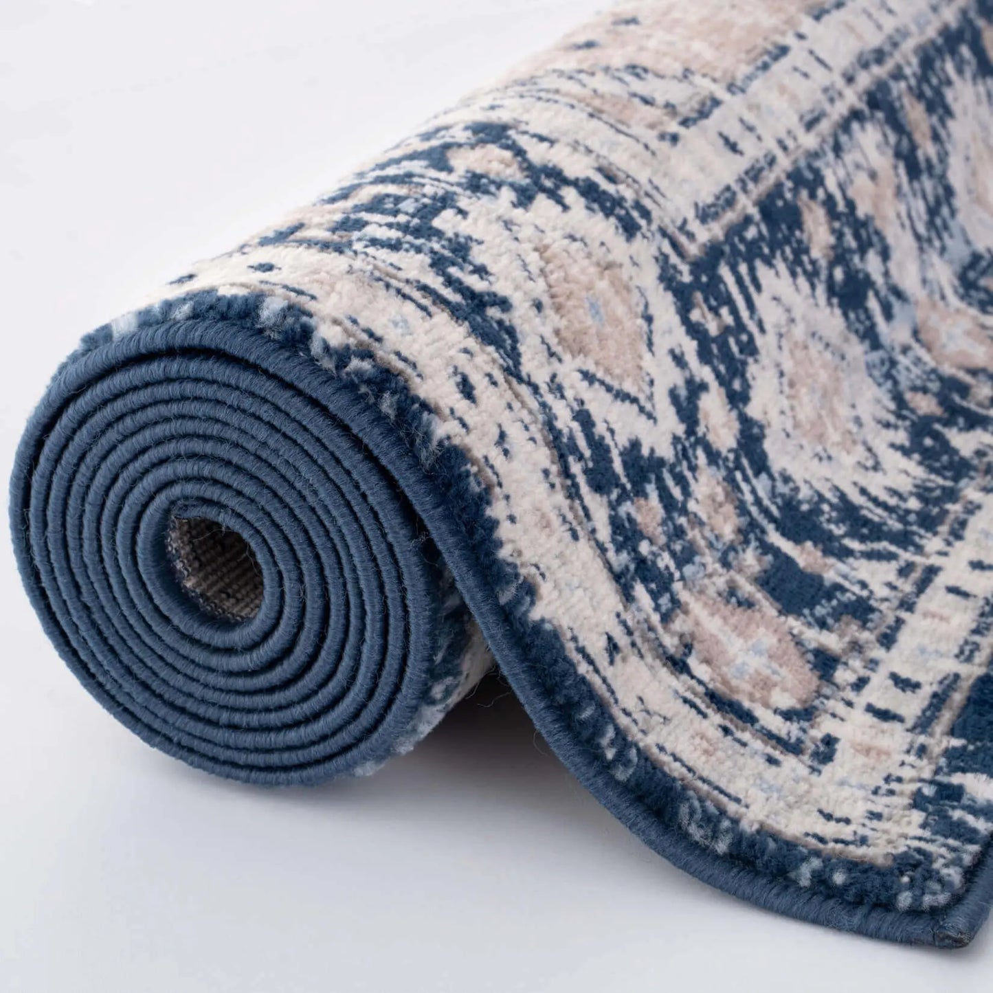 Montana Vintage Navy Rugs | 4010 The Rugs