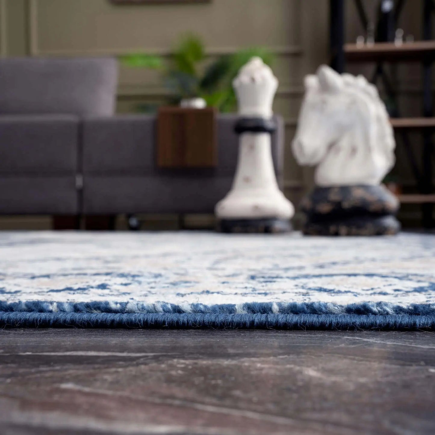 Montana Vintage Navy Rugs | 4010 The Rugs