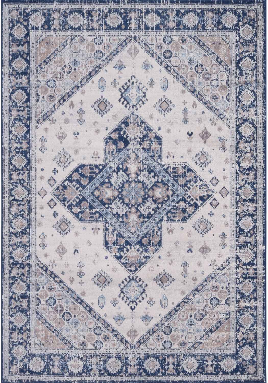Montana Vintage Navy Rugs | 4010 The Rugs