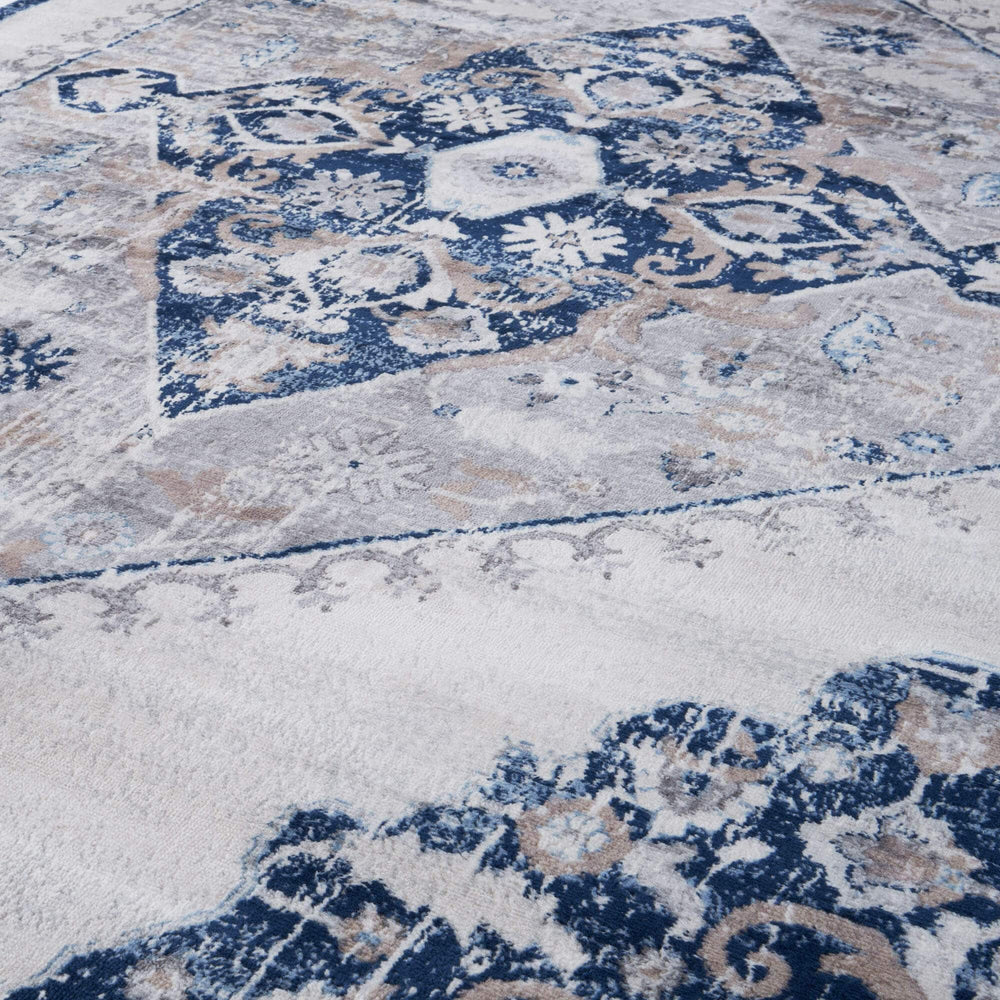 Montana Vintage Navy Rugs | 4020 The Rugs