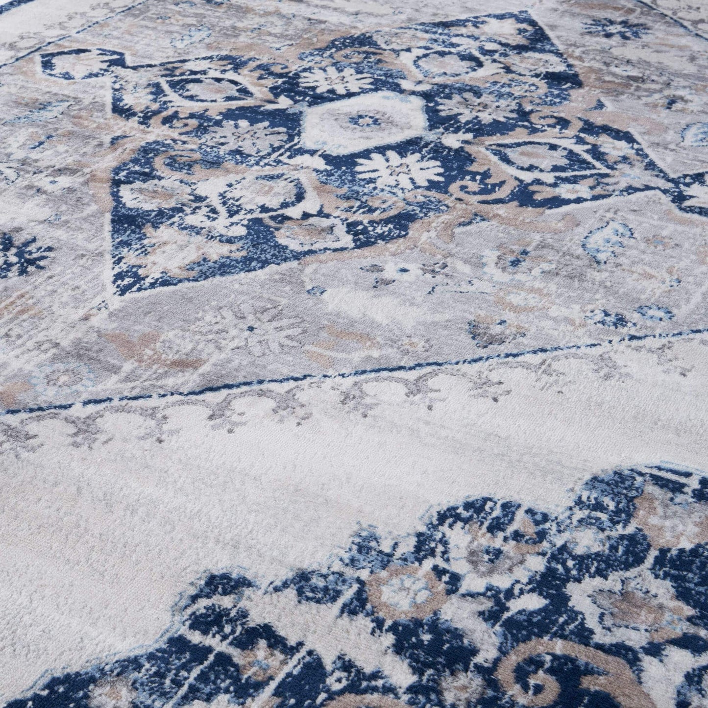 Montana Vintage Navy Rugs | 4020 The Rugs