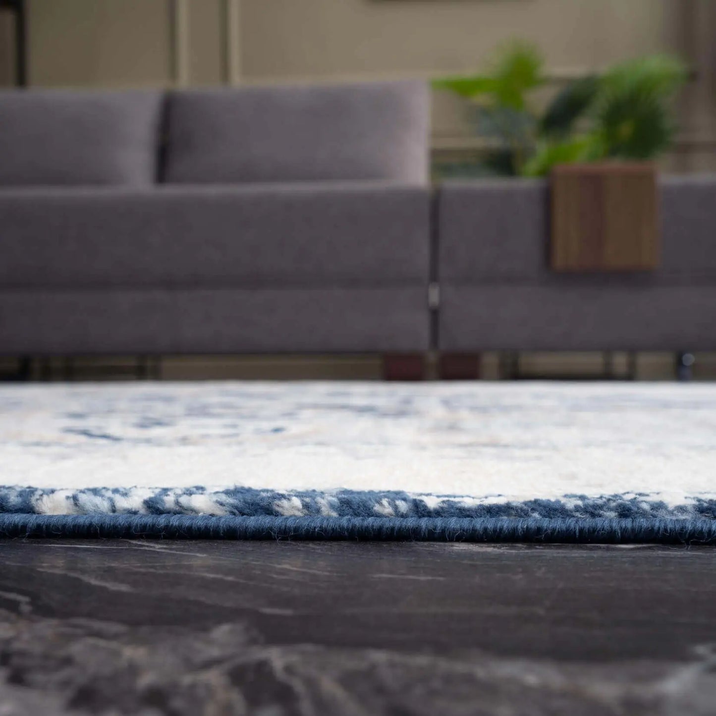 Montana Vintage Navy Rugs | 4020 The Rugs