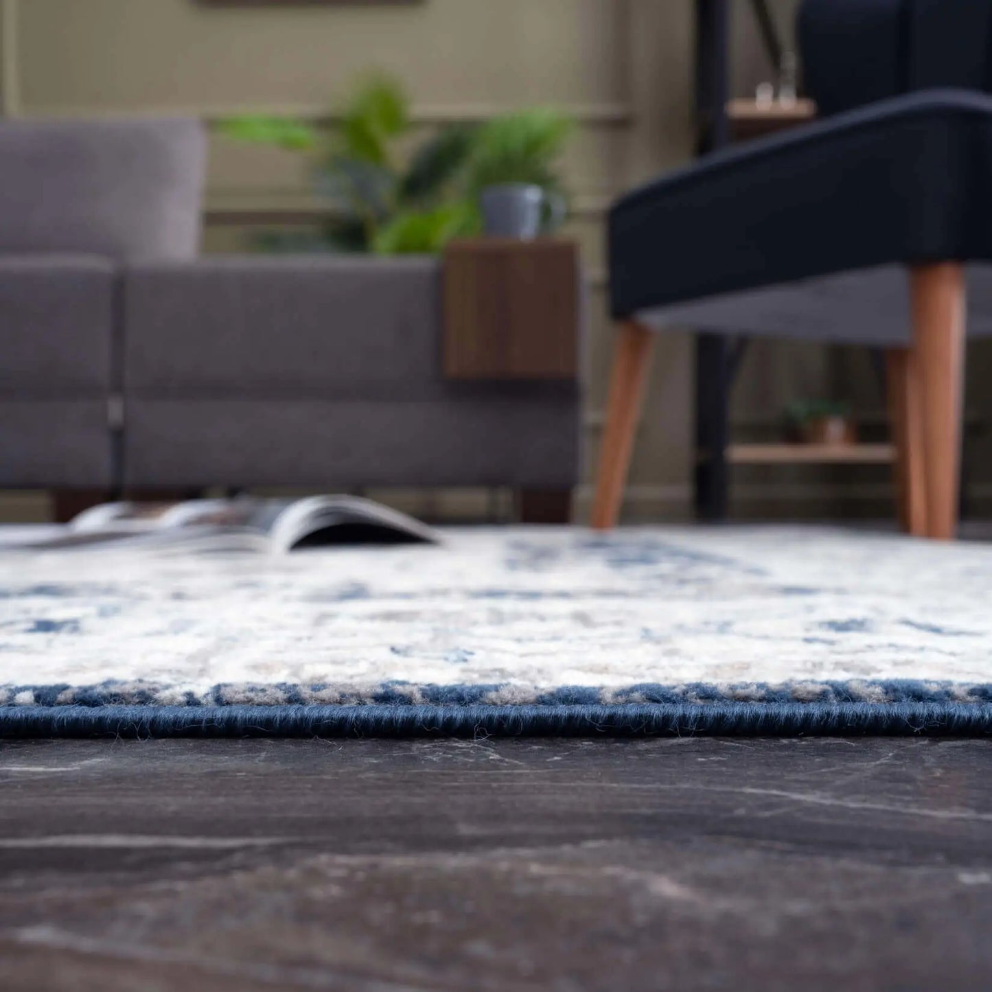 Montana Vintage Navy Rugs | 4040 The Rugs