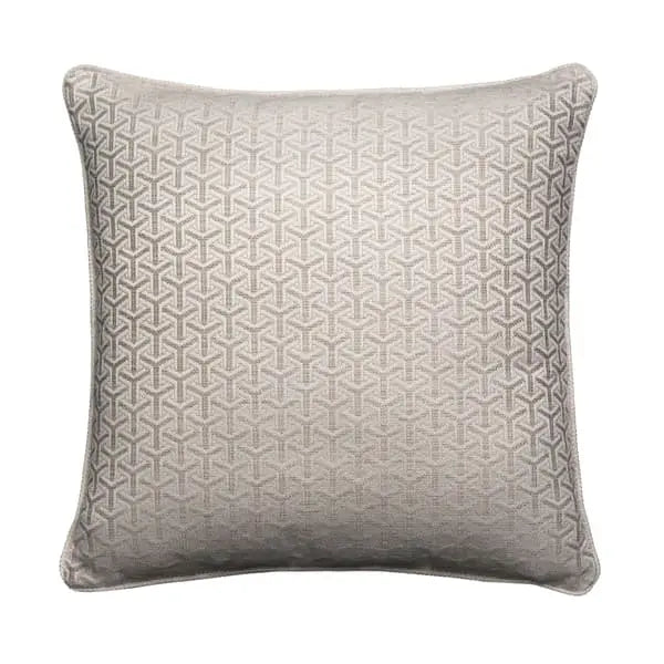 Monte String, Sustainable Feather, Cushion Sophie Paterson Linen Blend Geometric Andrew Martin