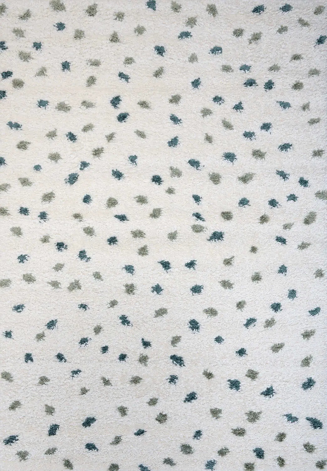Moodi Shaggy Green Drizzle Rug The Rugs