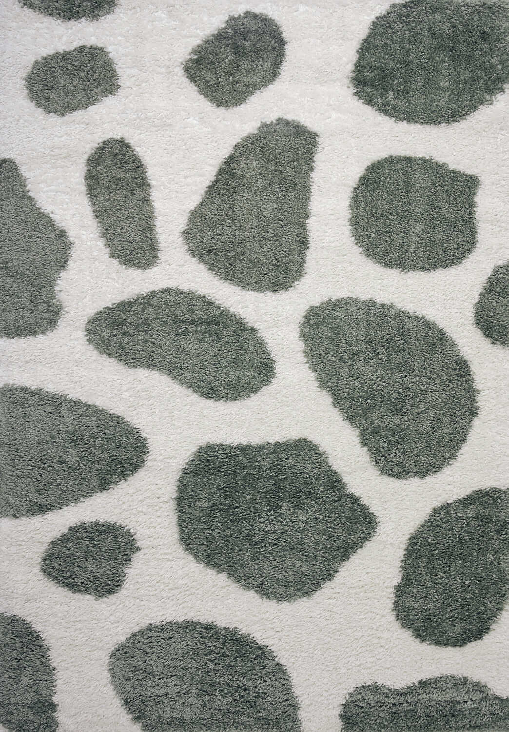 Moodi Shaggy Green Erosan Rug The Rugs
