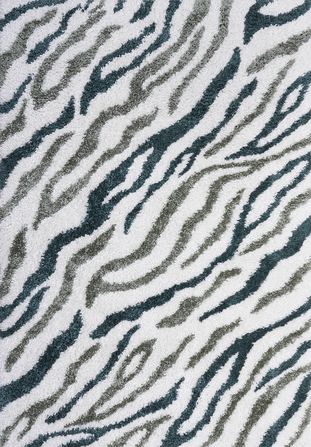 Moodi Shaggy Green Nyra Rug The Rugs