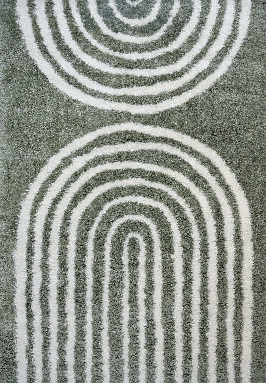 Moodi Shaggy Green Reverie Rug The Rugs