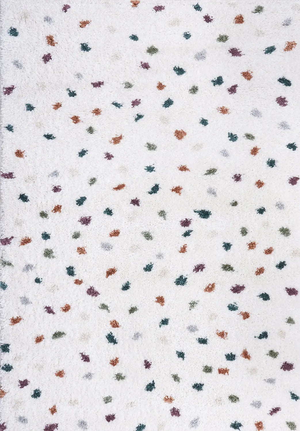 Moodi Shaggy Multicolour Jubile Rug The Rugs