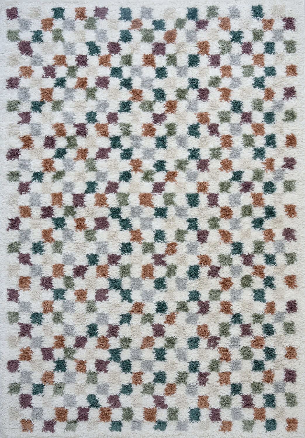 Moodi Shaggy Multicolour Pulseway Rug The Rugs