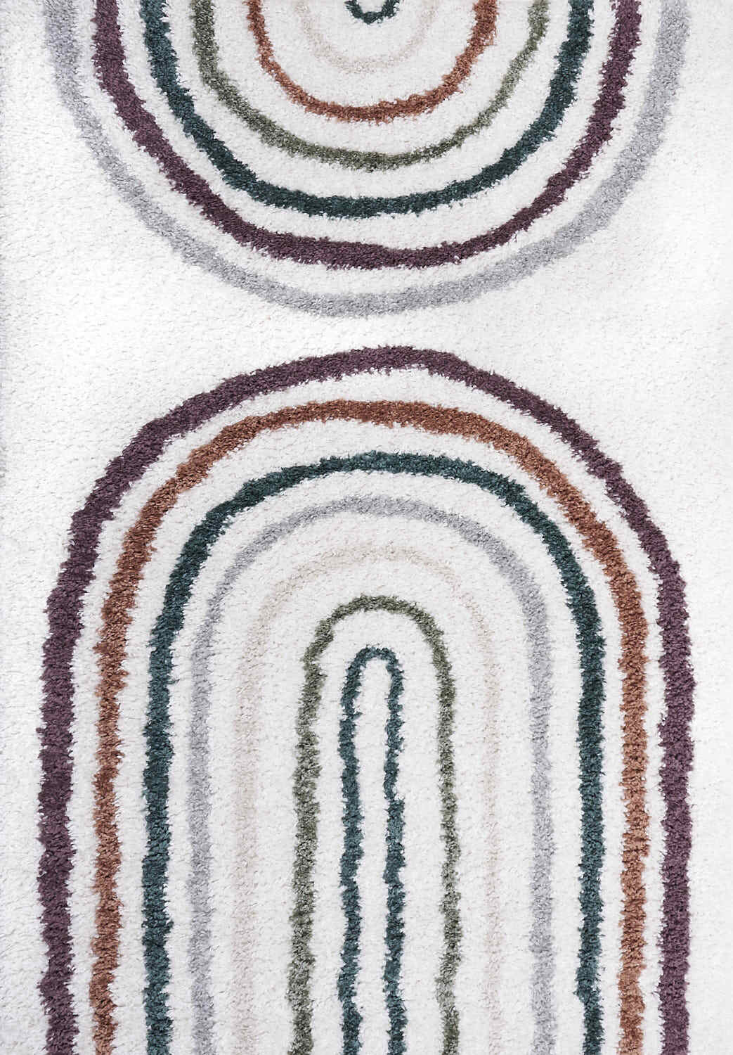 Moodi Shaggy Multicolour Raincat Rug The Rugs