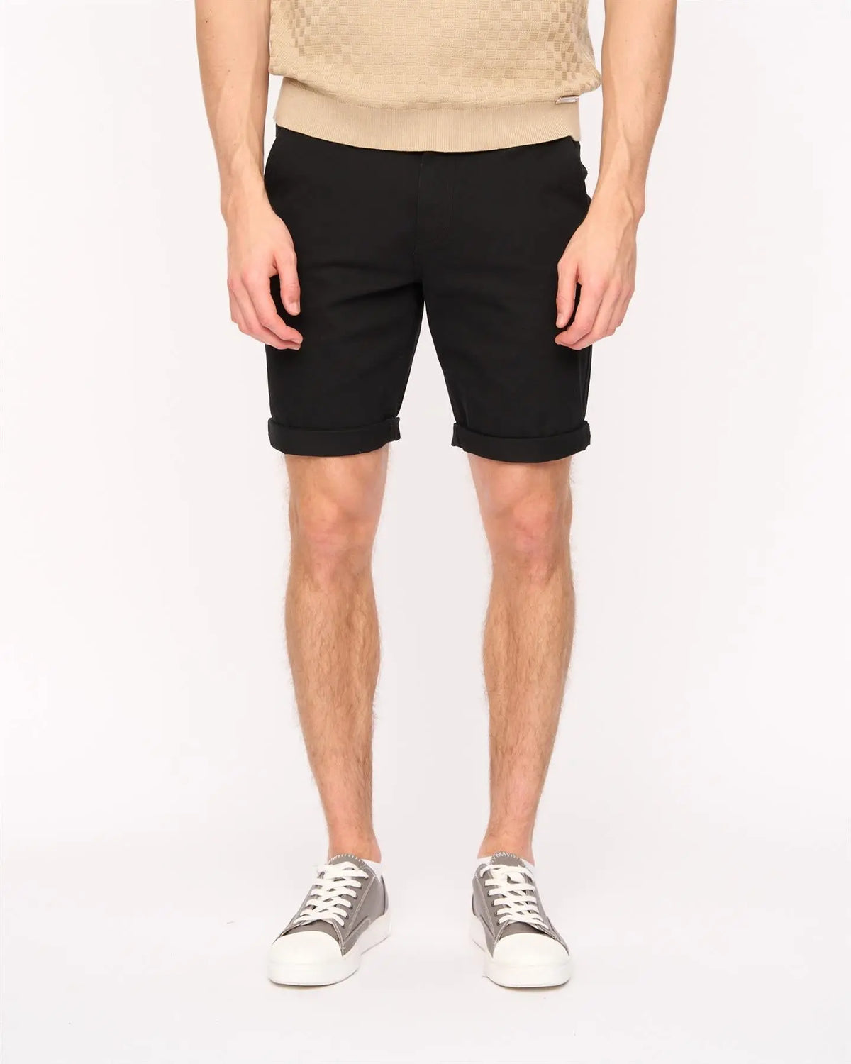 Moreshore Chino Shorts Black Duck and Cover