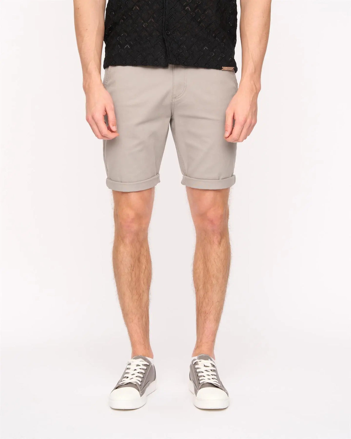 Moreshore Chino Shorts Light Grey Duck and Cover