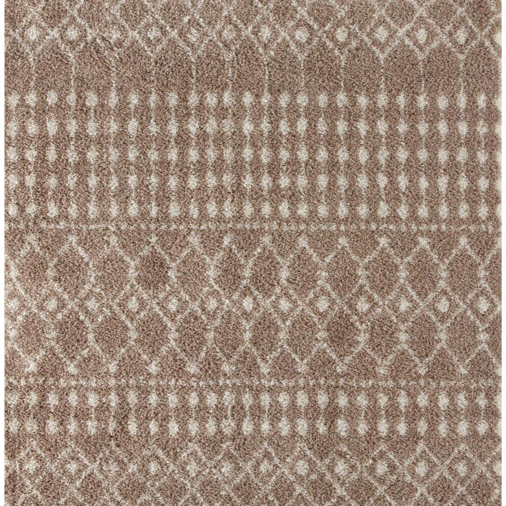 Moroccan Beige Shaggy Rug | 1020 The Rugs