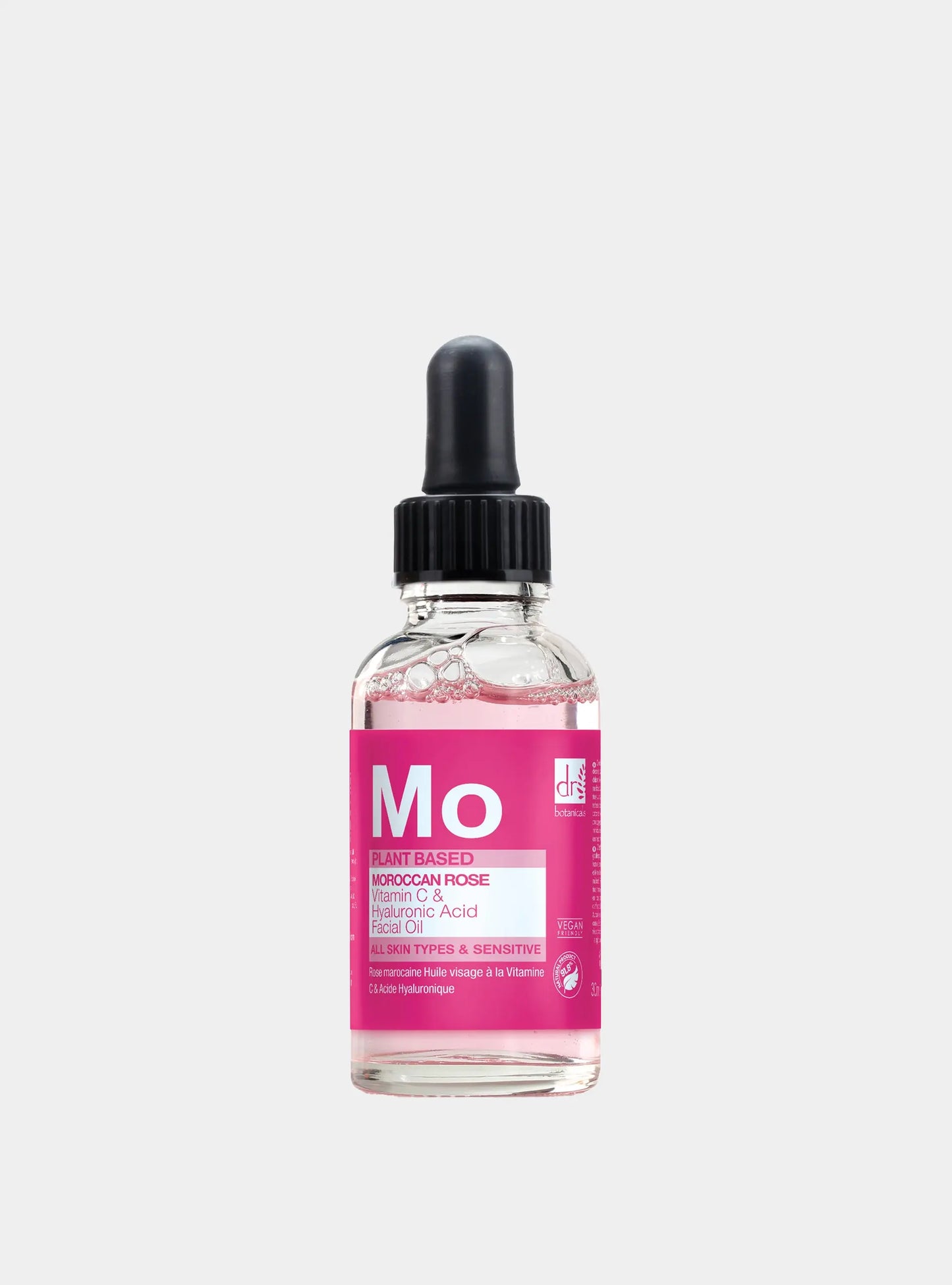 Moroccan Rose Facial Oil with Hyaluronic Acid & Vitamin C Dr Botanicals