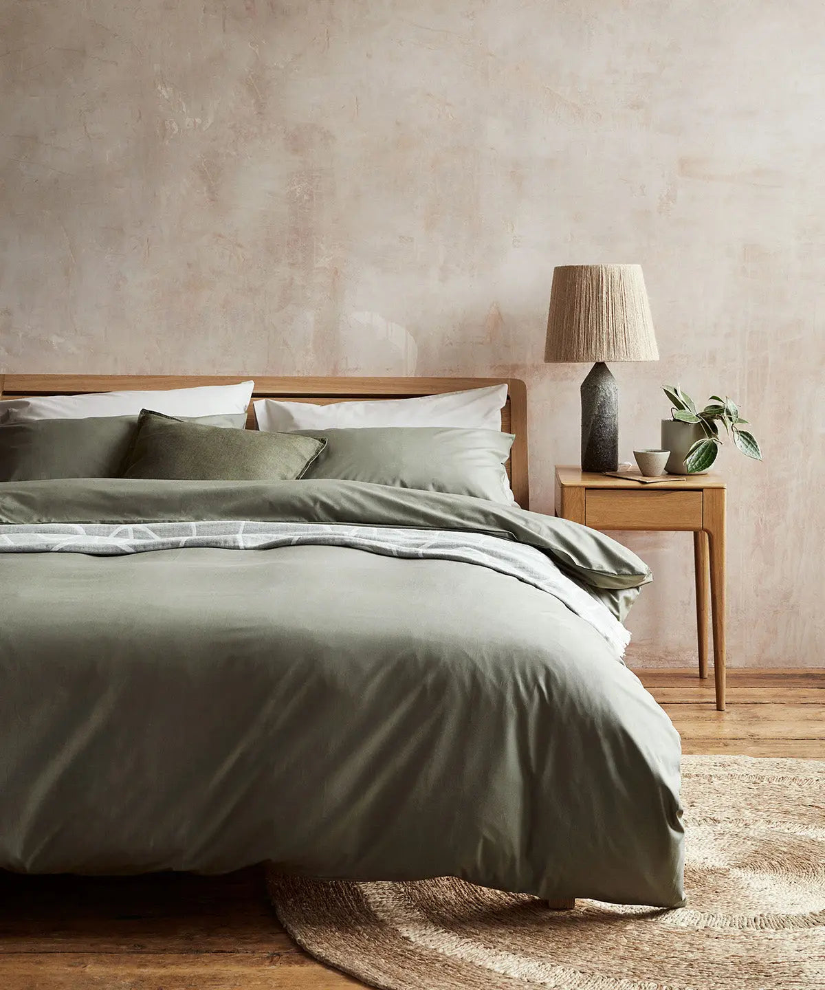 Moss Tencel Cotton Duvet Cover Undercover