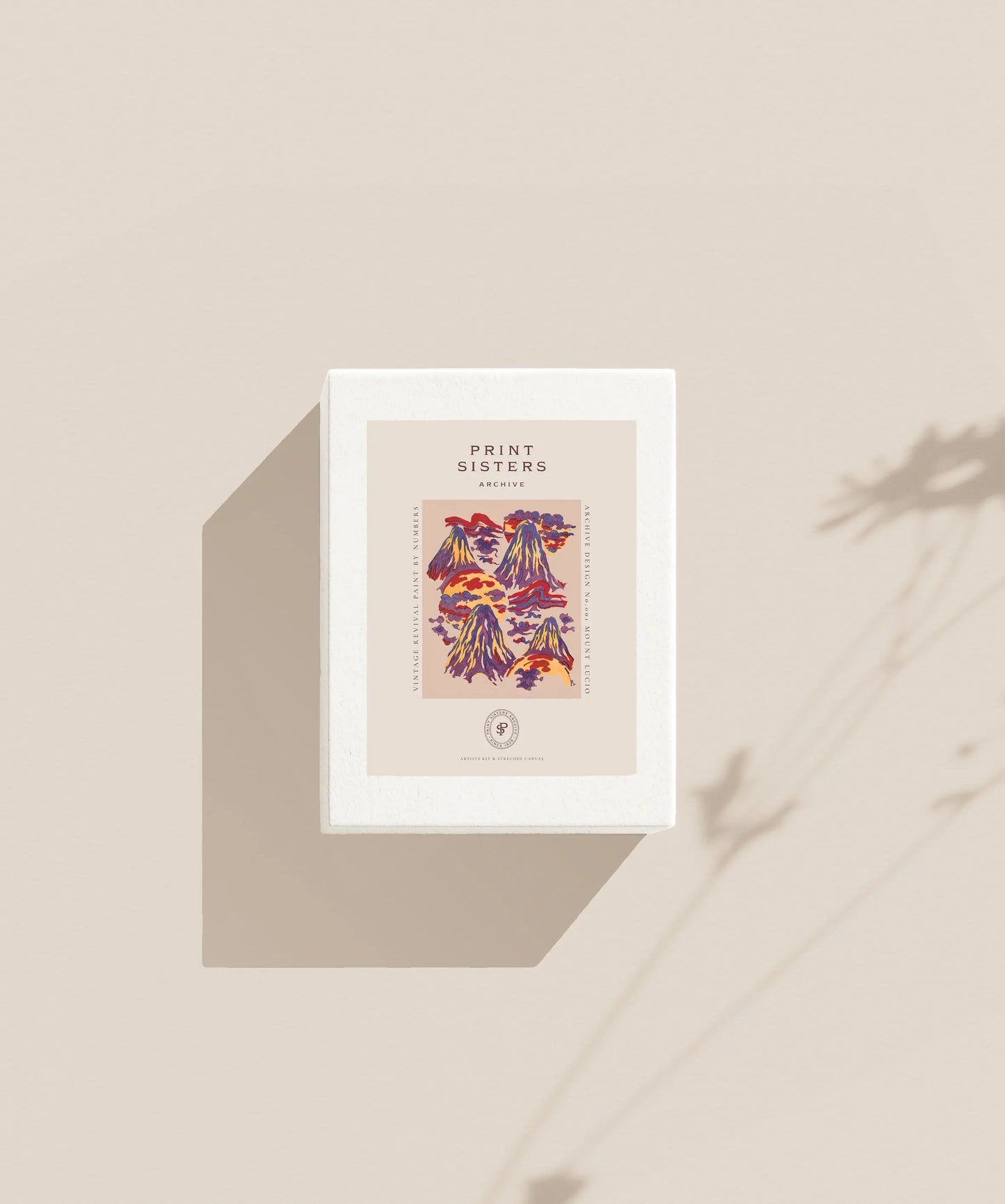 Mount Lucio - Paint By Numbers Kit Print~Sisters