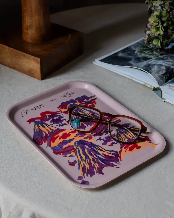 Mount Lucio Wooden Tray Print~Sisters