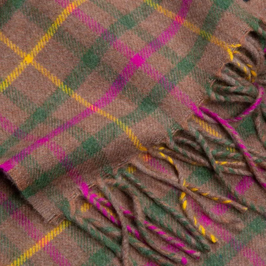 Multicolour Checks The Eternal Edition - 100% Cashmere Scarf Heating & Plumbing London