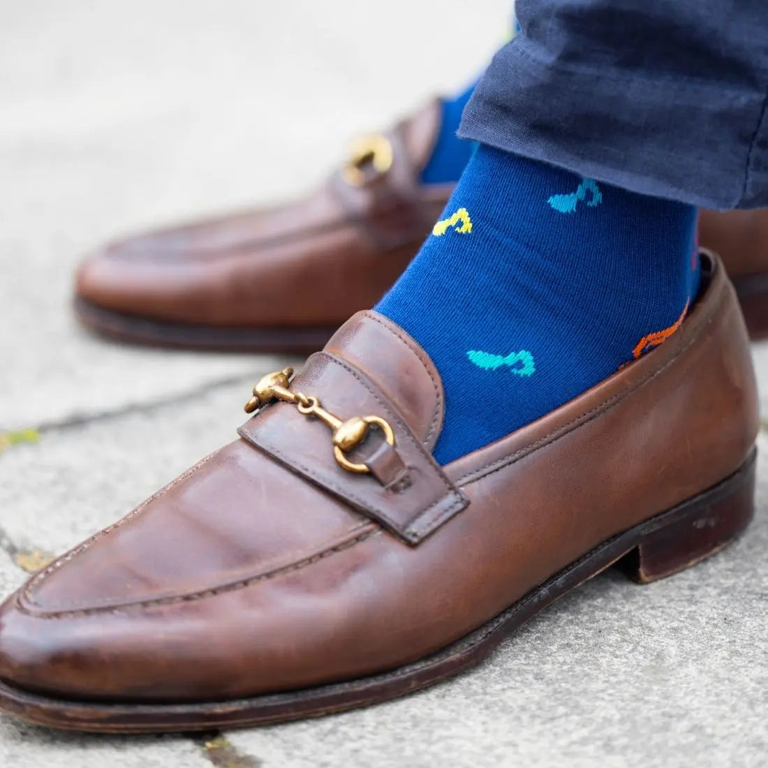 Musical Note Bamboo Socks Swole Panda
