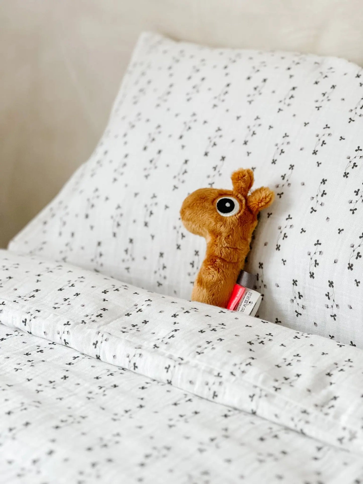 Muslin Cotbed Duvet Set - Botanical Norishor