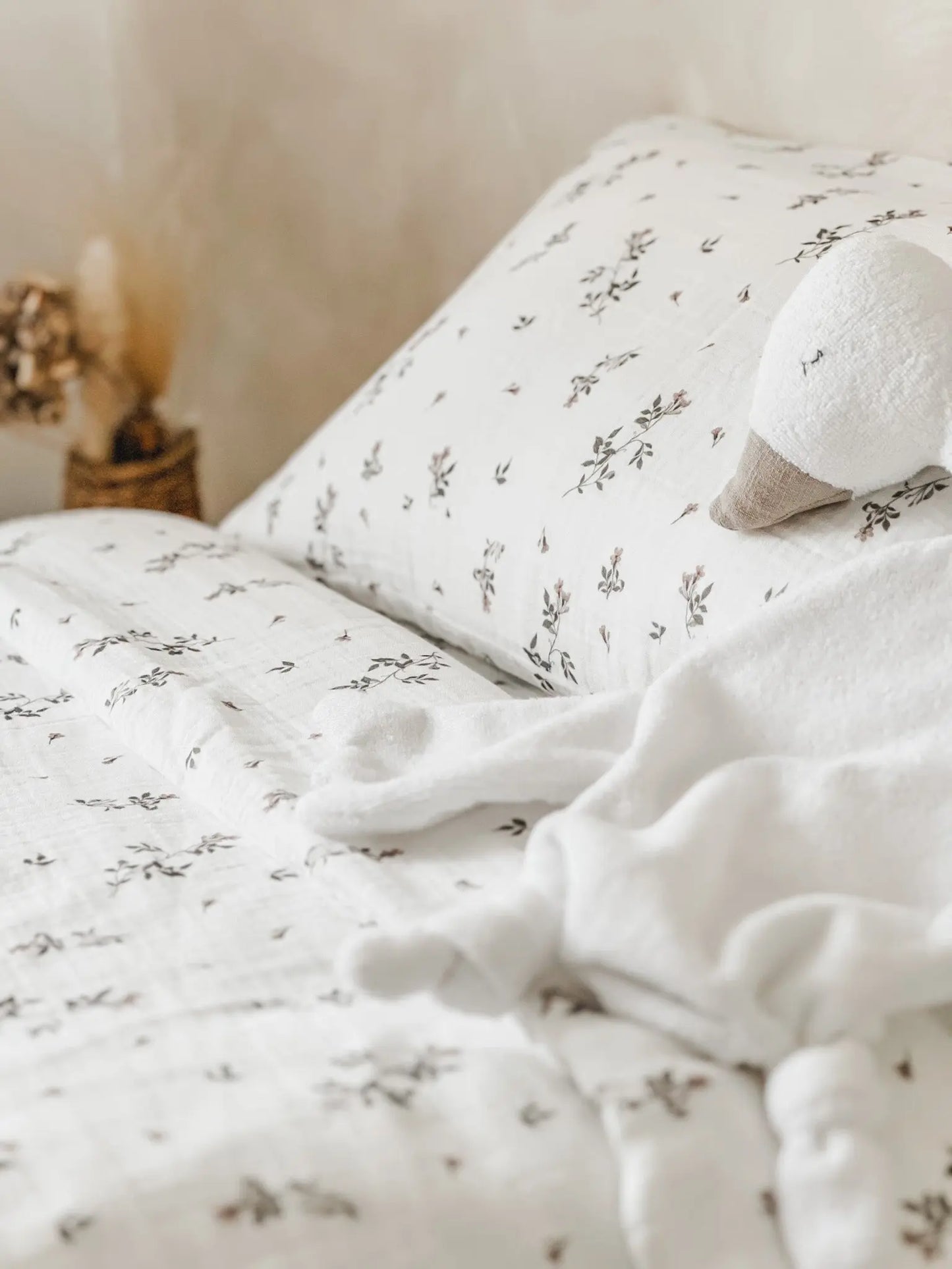 Muslin Cotbed Duvet Set - Jasmine Rose Norishor