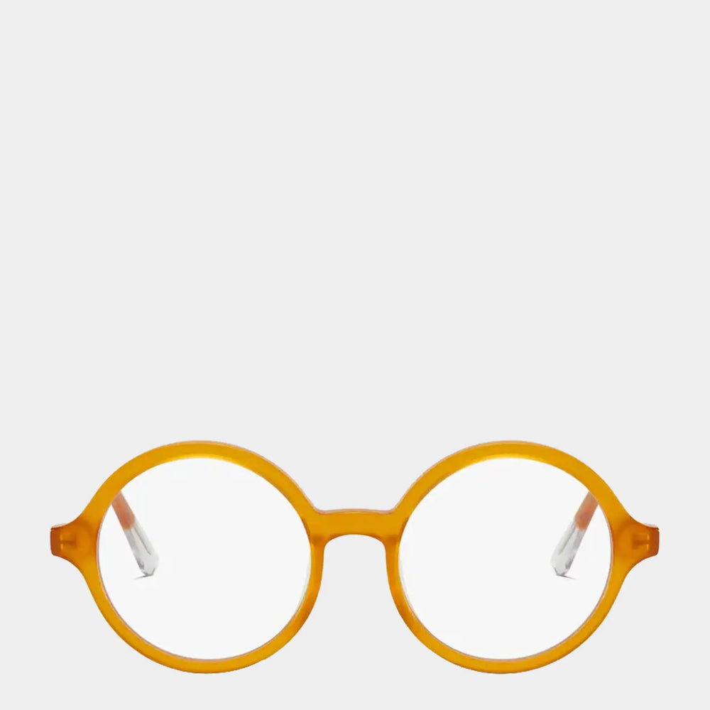 Mustard Chelsea Blue Light Glasses Barner