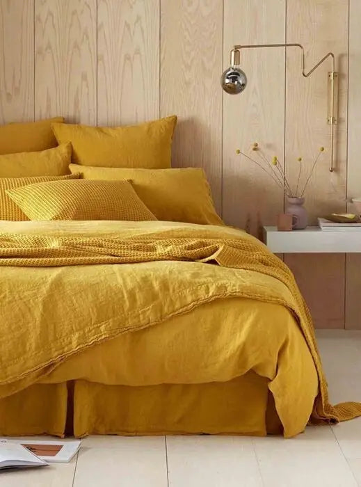 Mustard 100% Bed