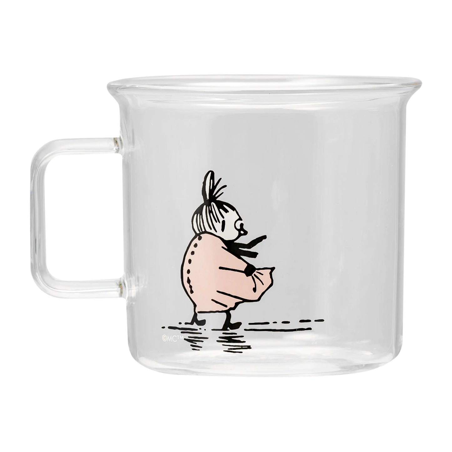 Muurla Little My Glass Mug 35 Cl Clear Muurla