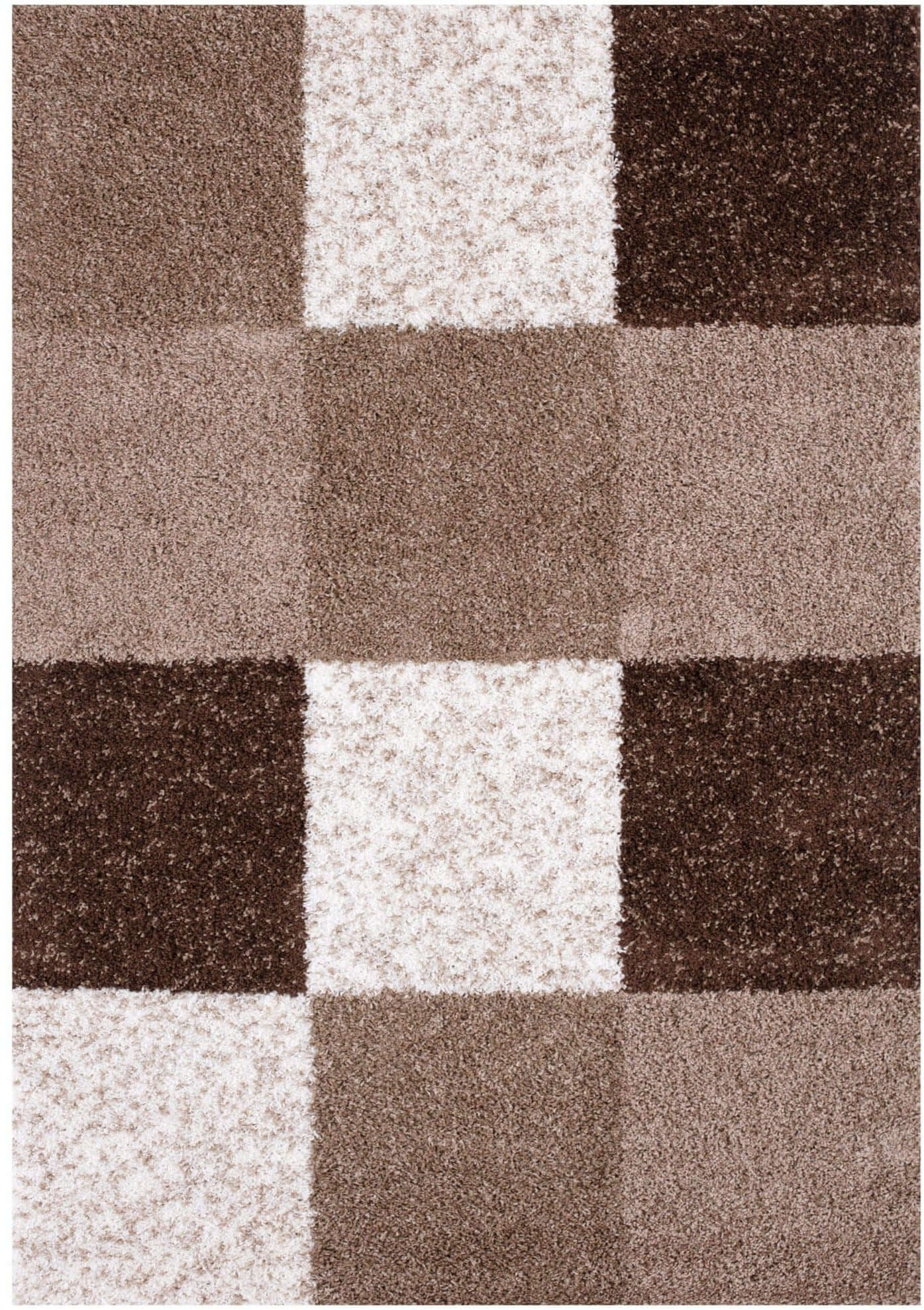 Myshaggy Geometric Brown Rug The Rugs