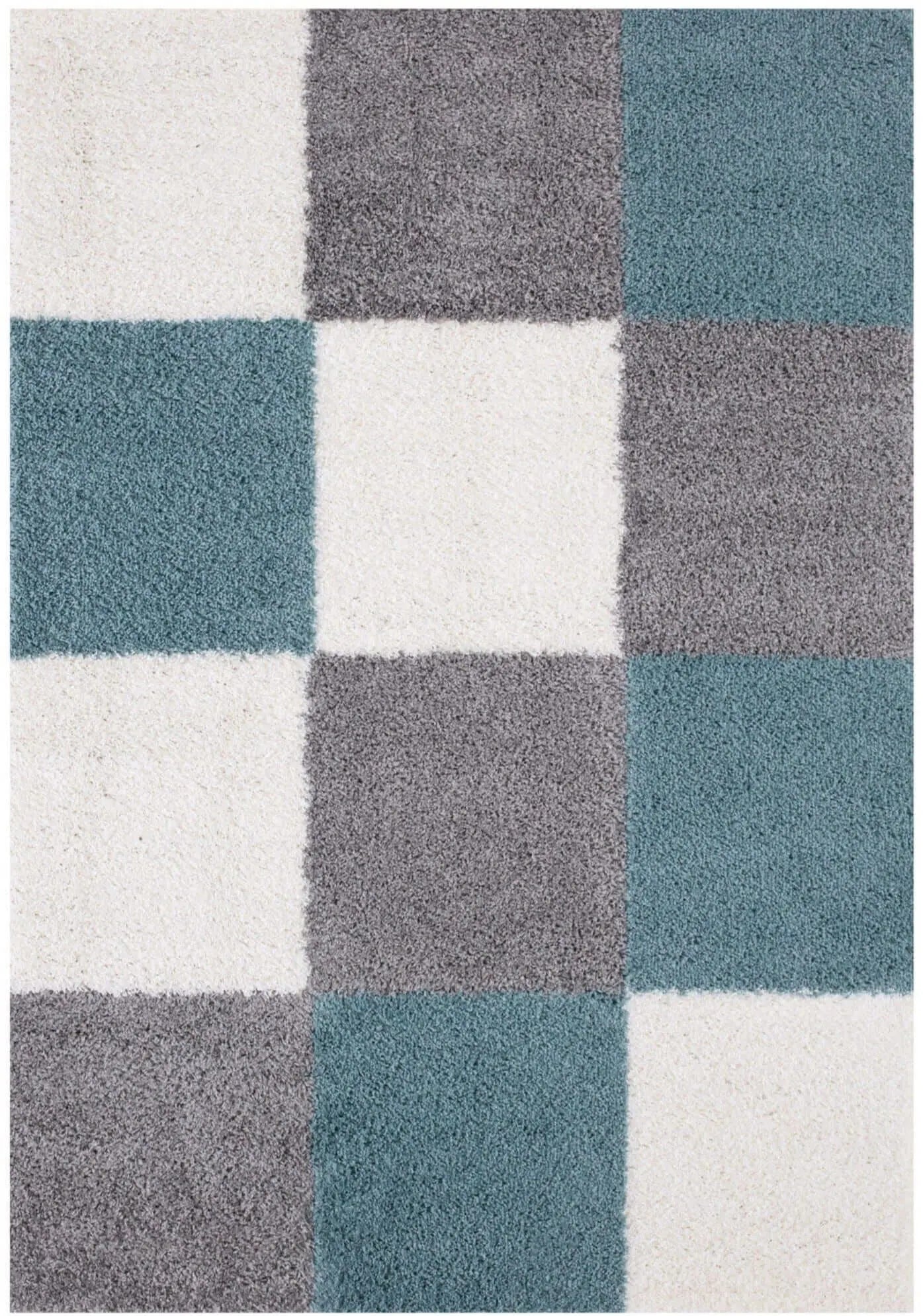 Myshaggy Geometric Duck Egg Blue Rug The Rugs