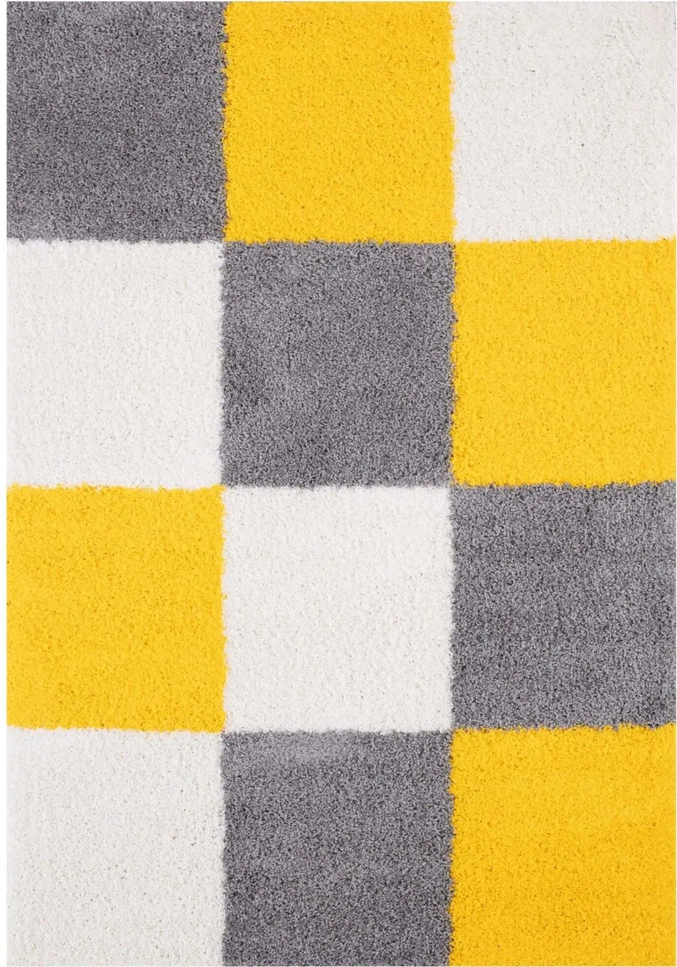 Myshaggy Geometric Yellow Rug The Rugs