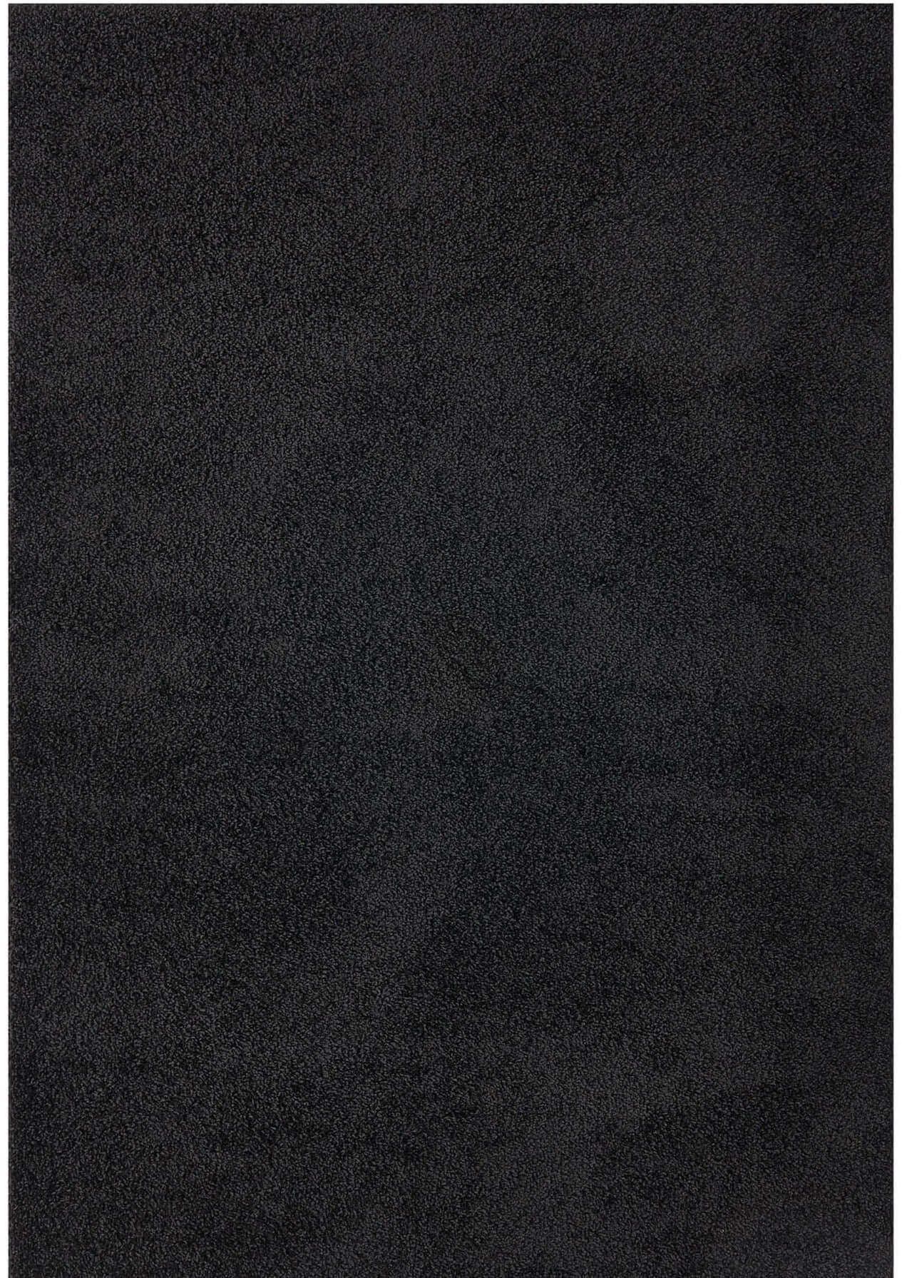 Myshaggy Solid Black Rug The Rugs