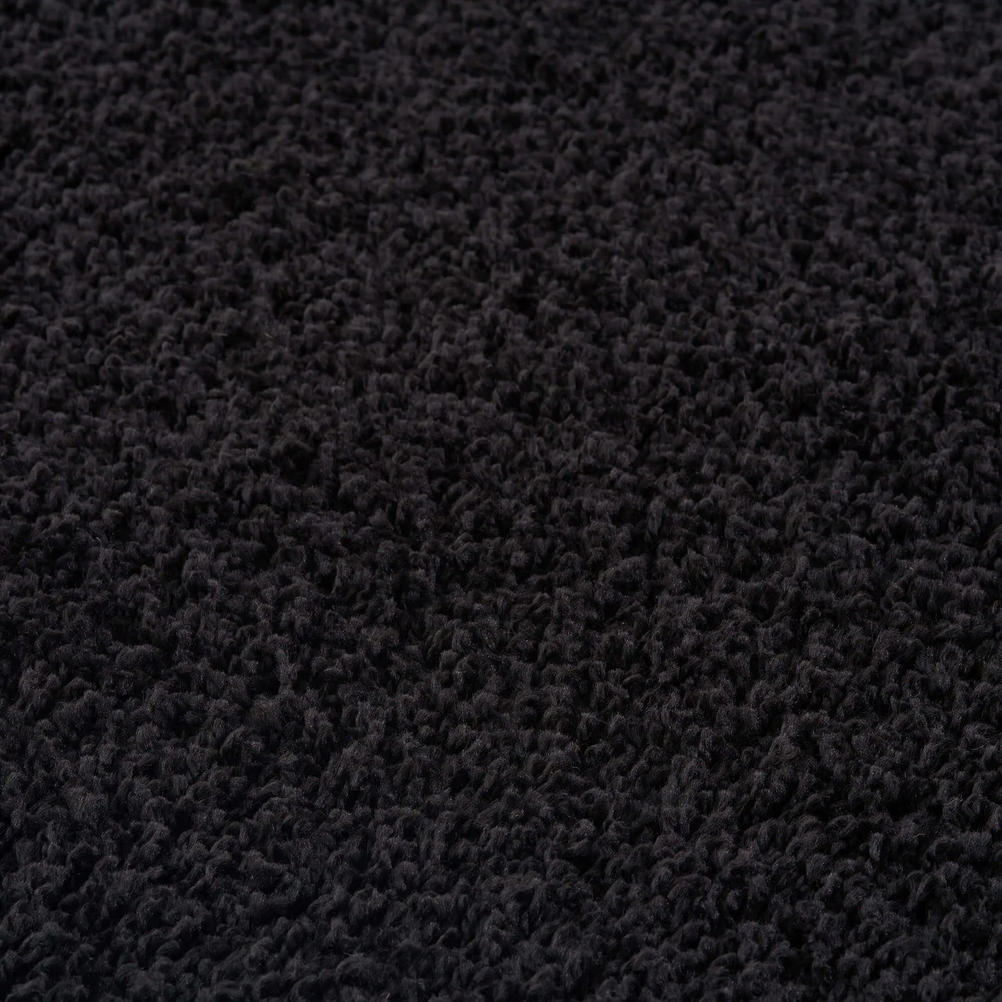 Myshaggy Solid Black Rug The Rugs