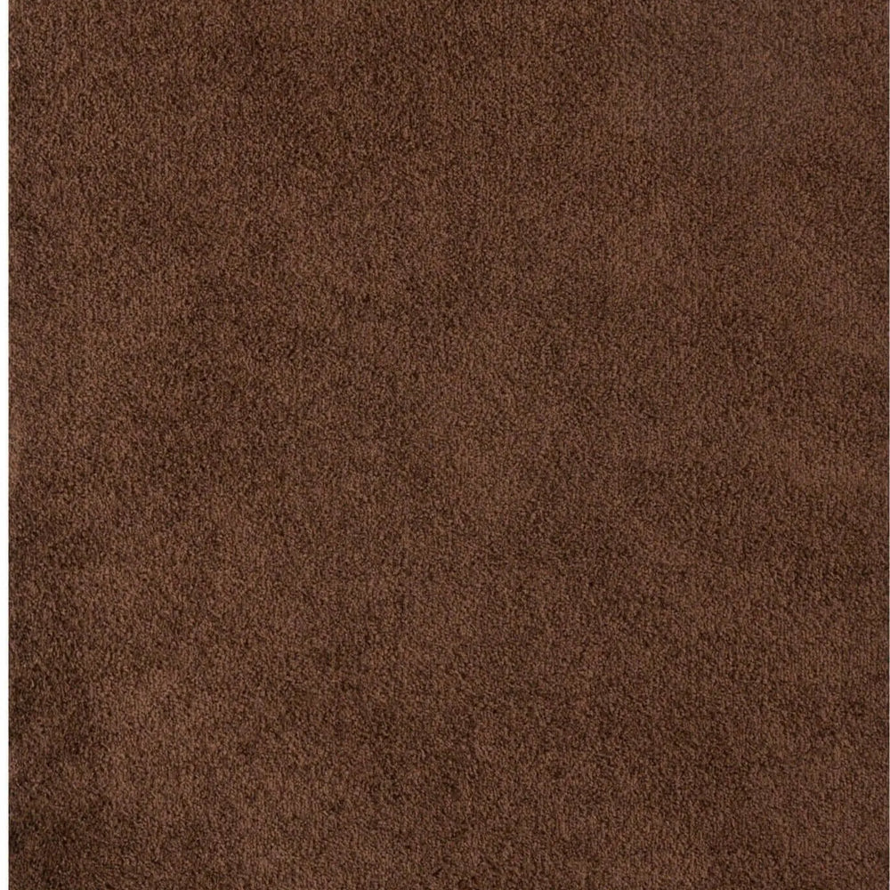 Myshaggy Solid Brown Rug The Rugs