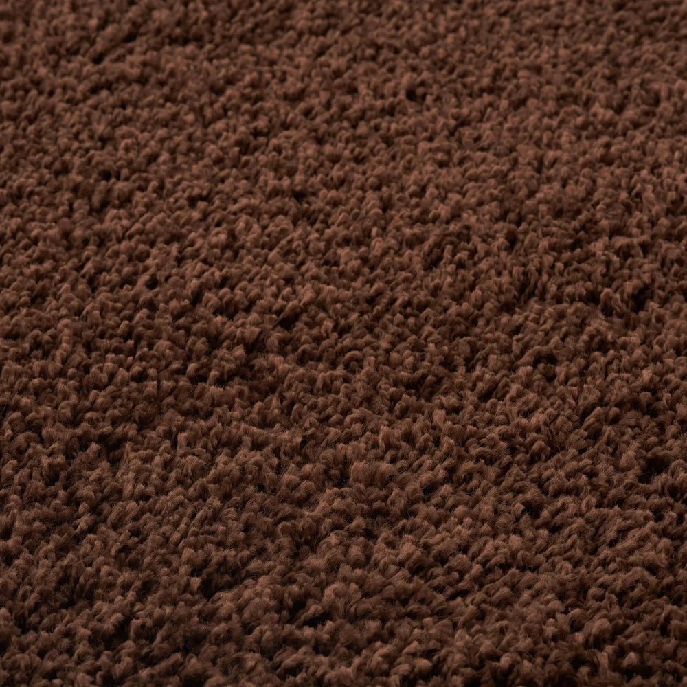 Myshaggy Solid Brown Rug The Rugs