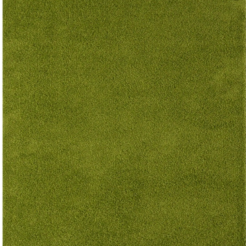Myshaggy Solid Green Rug The Rugs
