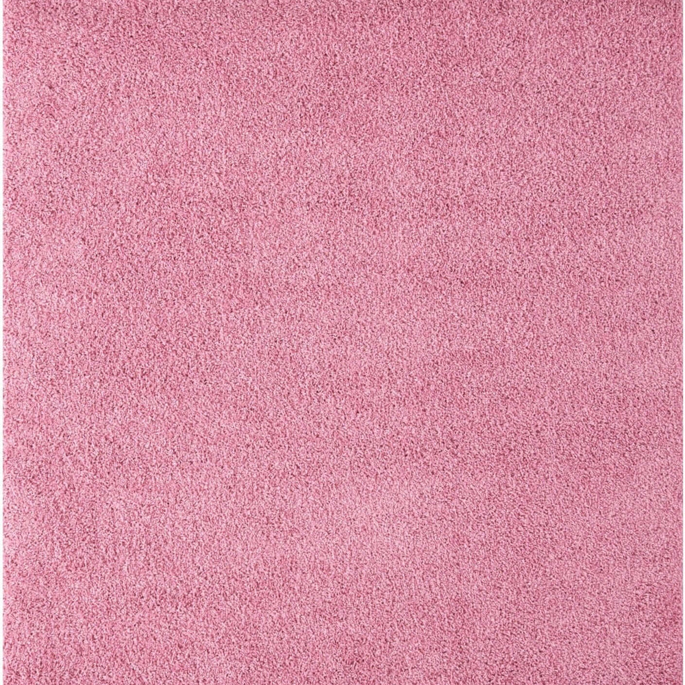 Myshaggy Solid Pink Rug The Rugs
