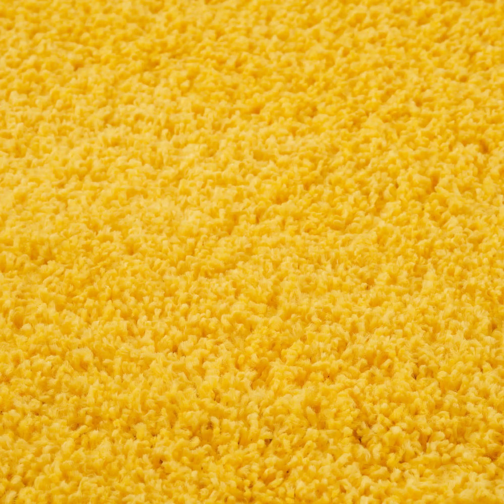 Myshaggy Solid Yellow Rug The Rugs